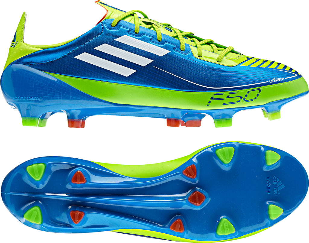 adidas f50 adizero Prime Blue/White/Slime FG