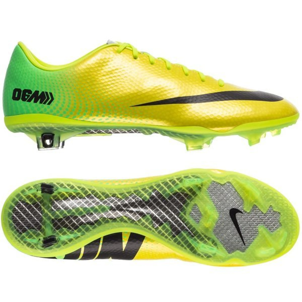NIKE MERCURIAL VAPOR IX ACC FG VIBRANT YELLOW/BLACK/NEO LIME